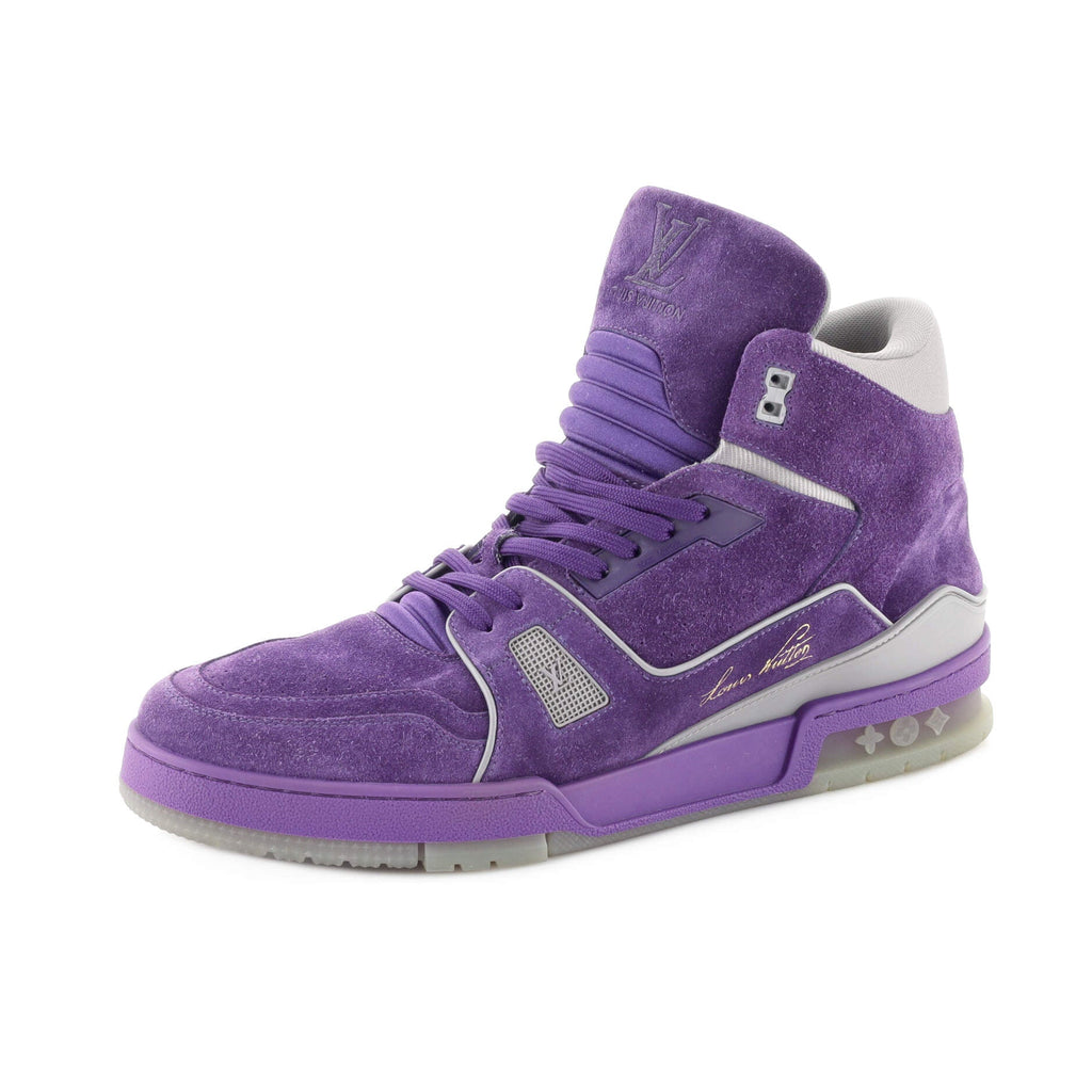 Men's LV Trainer Sneakers Suede