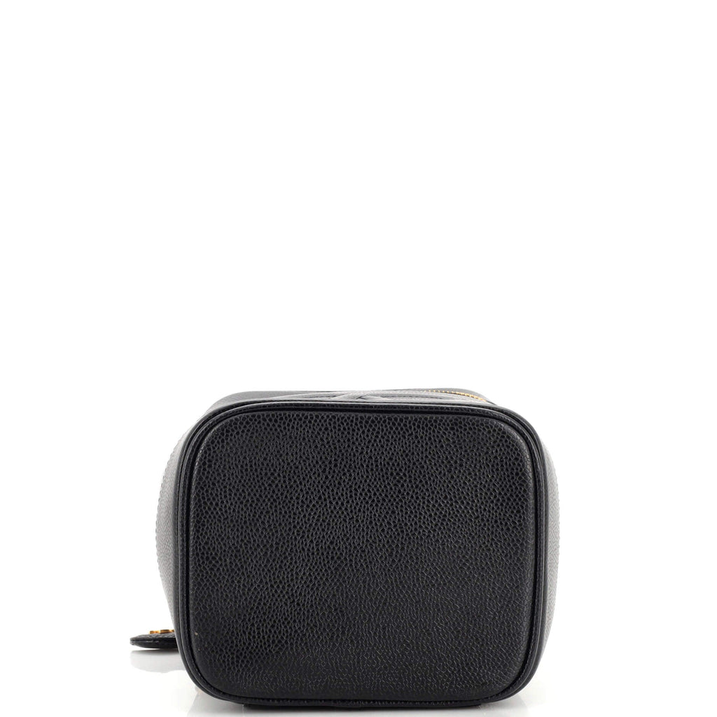 Vintage Timeless Cosmetic Case Caviar Tall