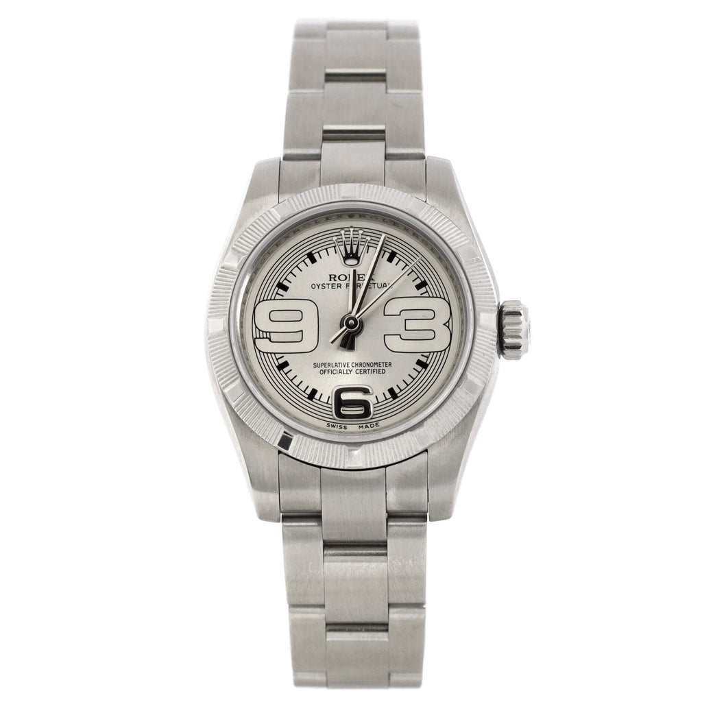 Arabic Maxi Oyster Perpetual Automatic Watch Stainless Steel 26