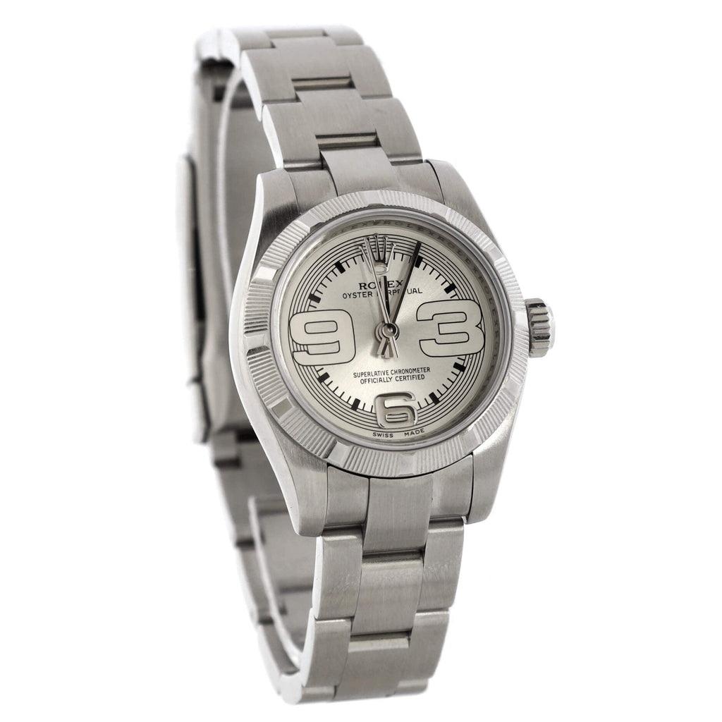 Arabic Maxi Oyster Perpetual Automatic Watch Stainless Steel 26
