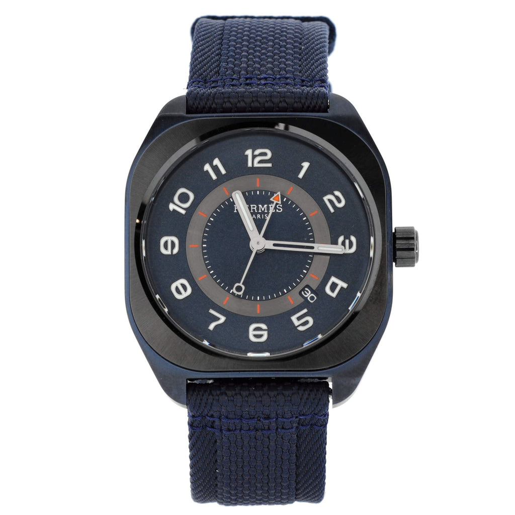 H08 Automatic Watch DLC Titanium and Nylon 39