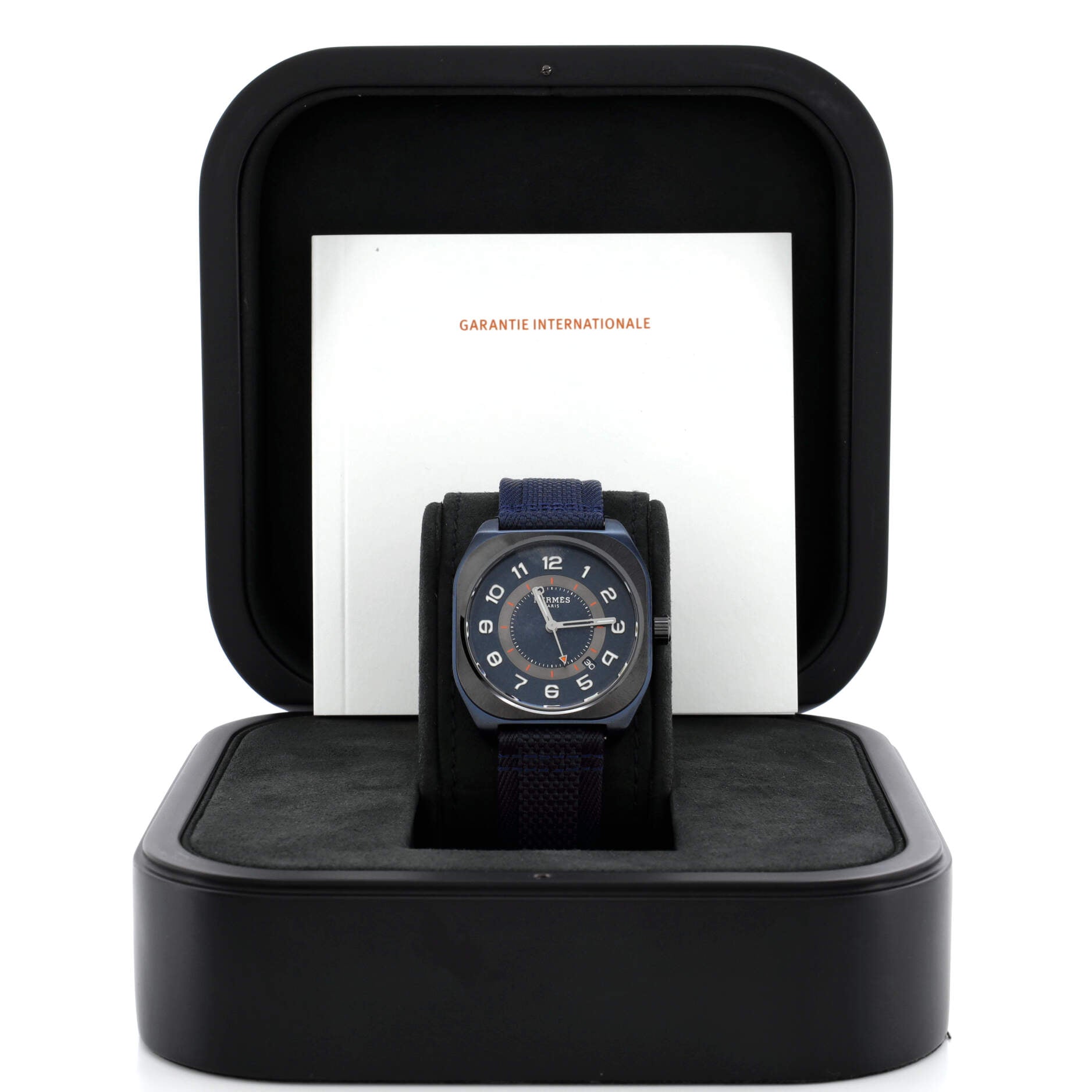 H08 Automatic Watch DLC Titanium and Nylon 39