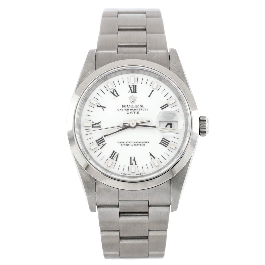 Oyster Perpetual Date Automatic Watch Stainless Steel 34