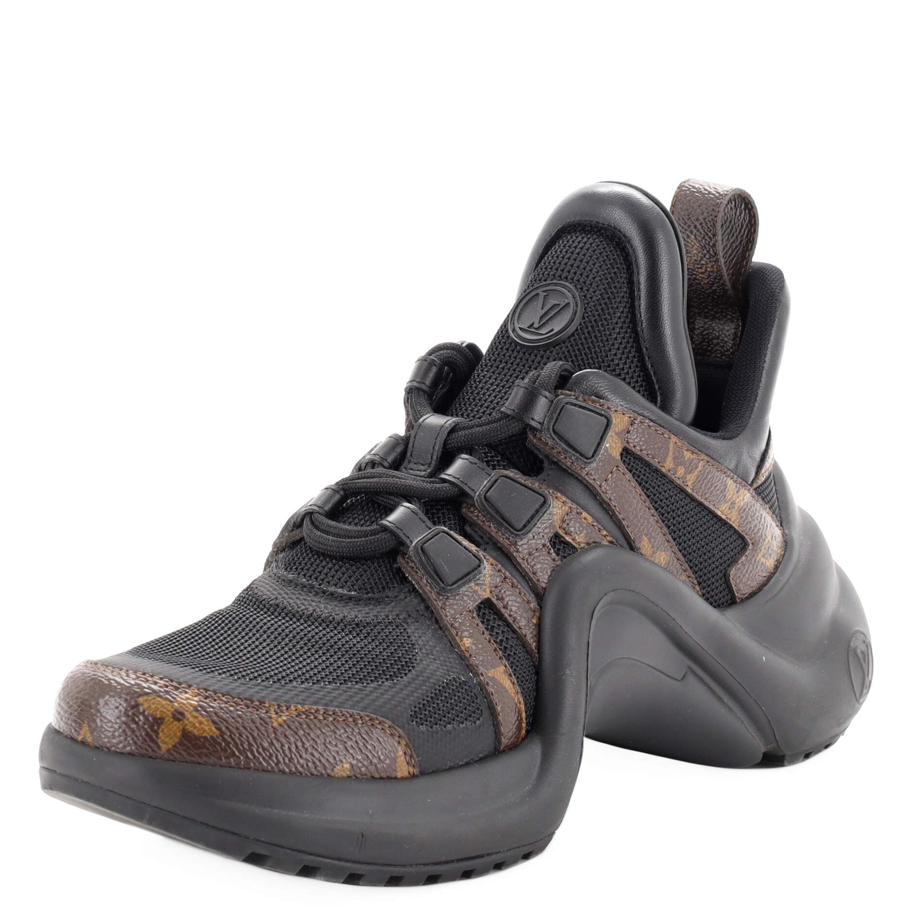 Women's LV Archlight Sneakers Mesh and Monogram Coated Canvas