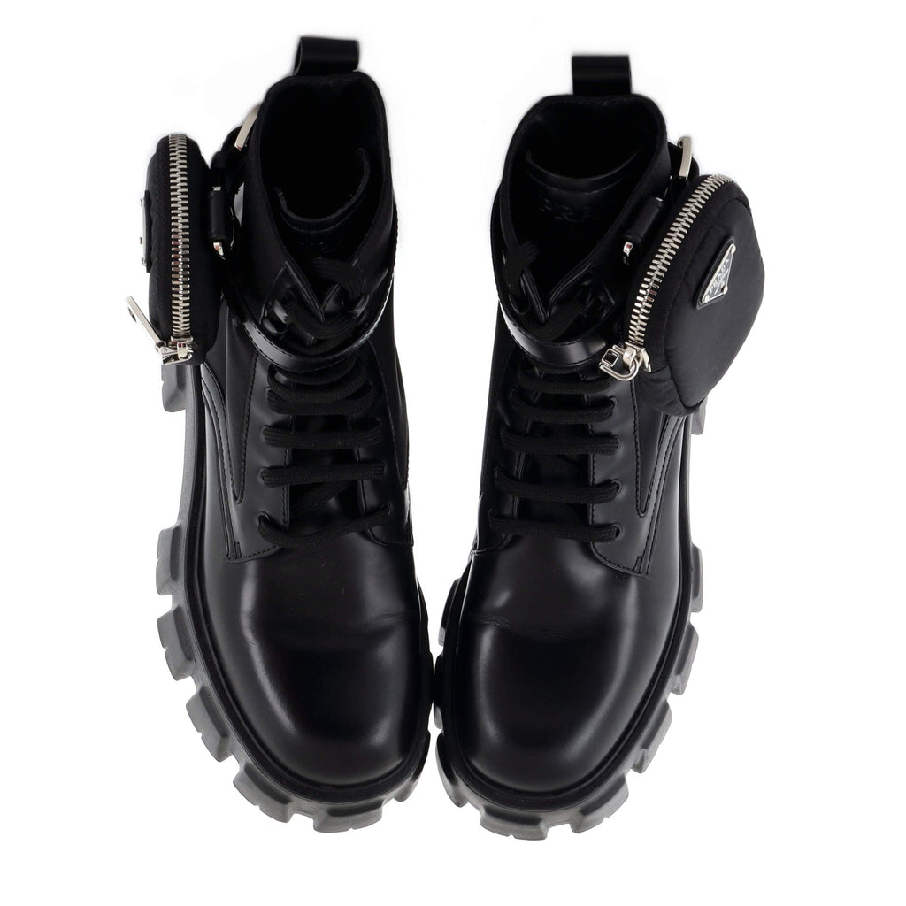 Monolith Combat Boots Leather and Nylon
