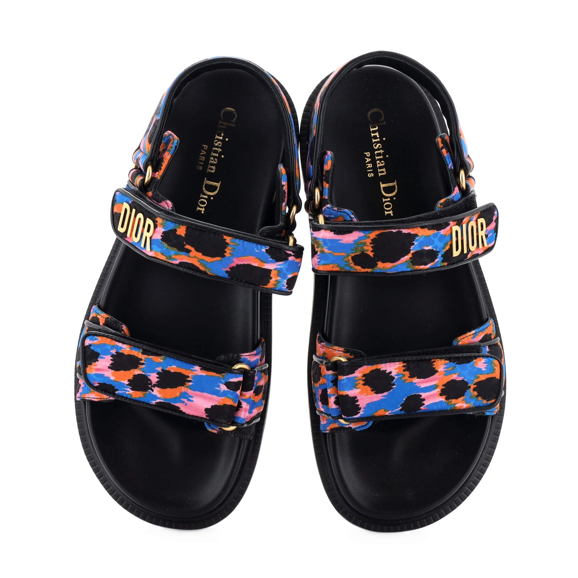 Women's DiorAct Sandals Printed Technical Fabric