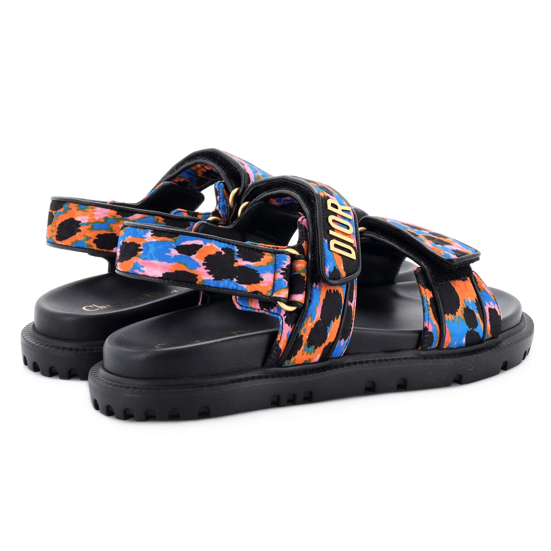 Women's DiorAct Sandals Printed Technical Fabric