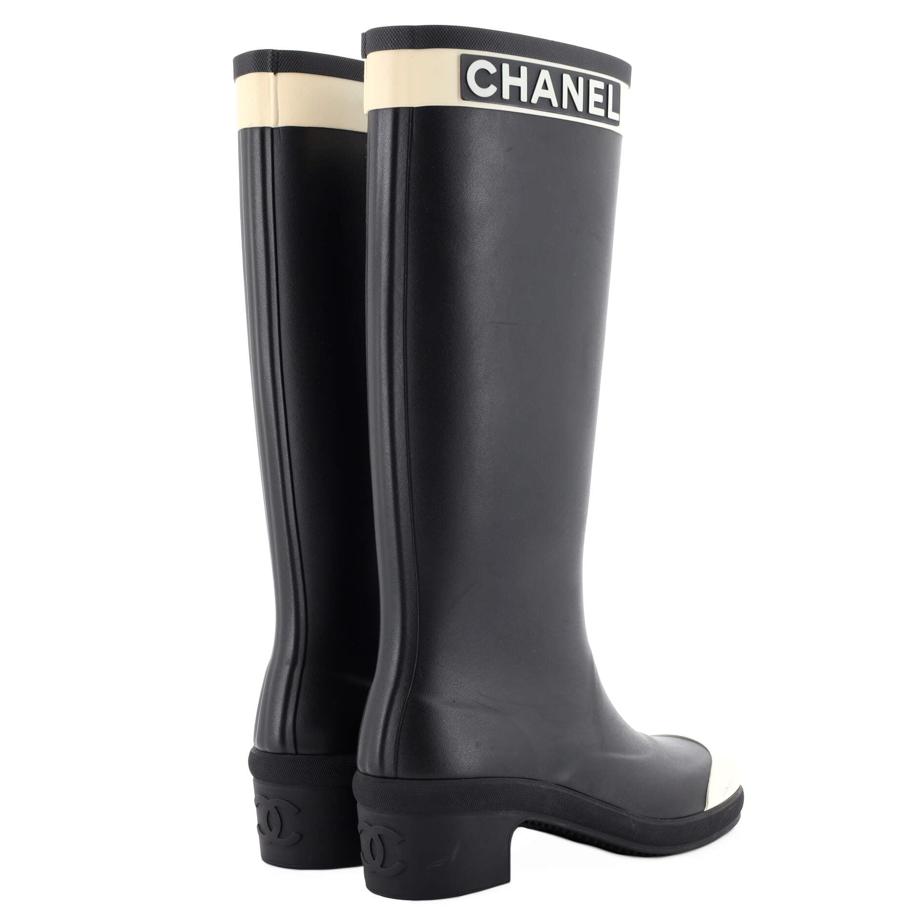 Women's Logo Tall Rain Boots Rubber