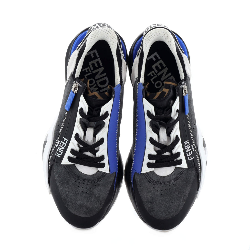 Men's Flow Sneakers Nylon and Suede