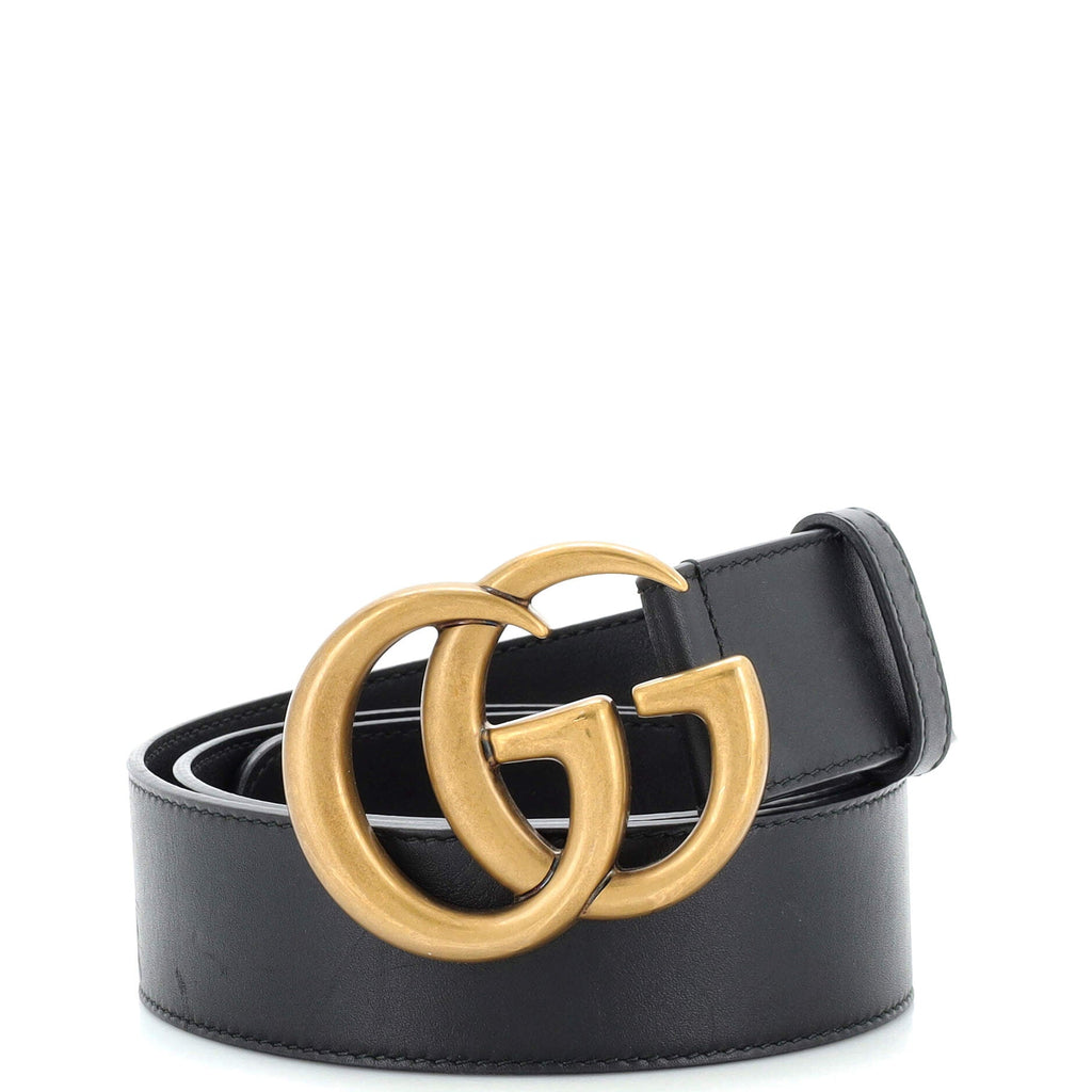 GG Marmont Belt Leather Wide 85