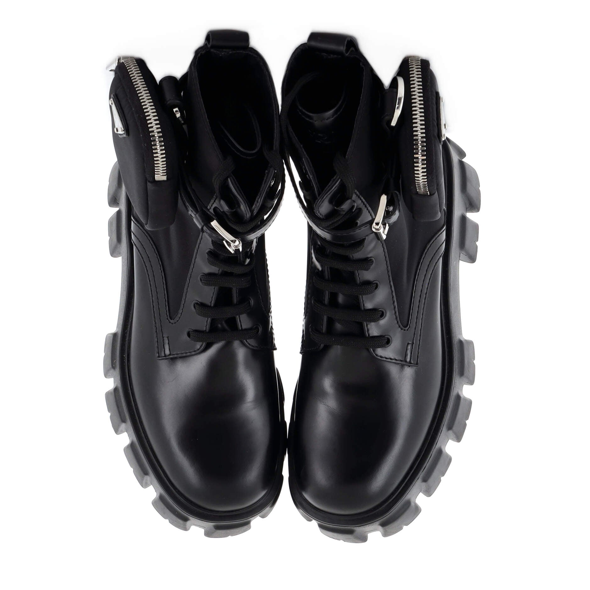 Monolith Combat Boots Leather and Nylon