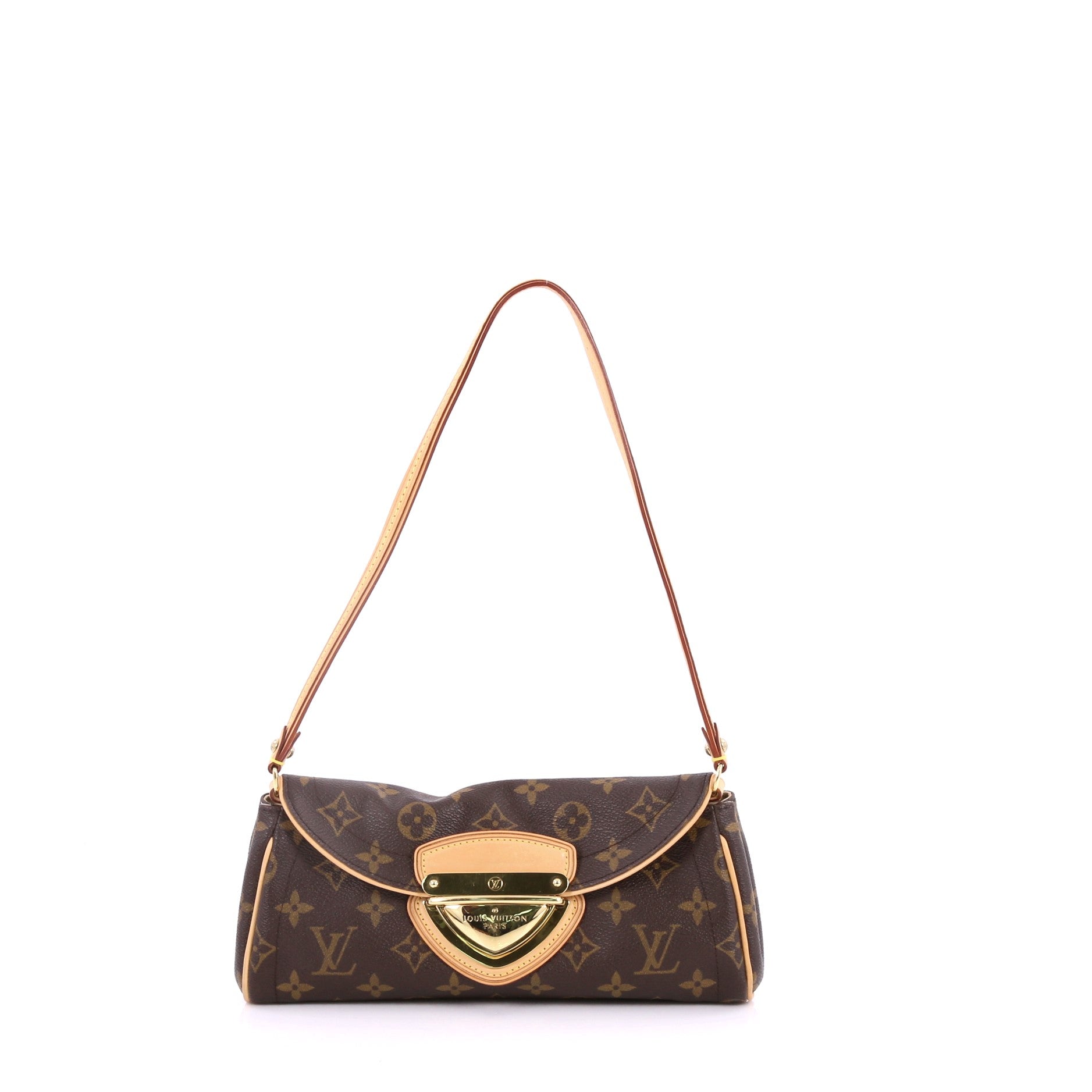 Beverly Clutch Monogram Canvas
