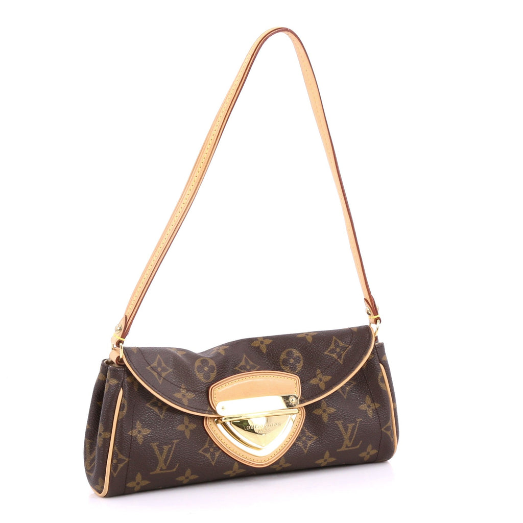 Beverly Clutch Monogram Canvas