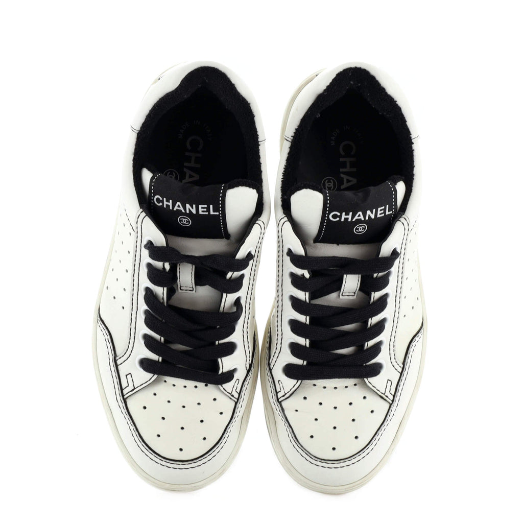 Women's Logo Low-Top Sneakers Leather