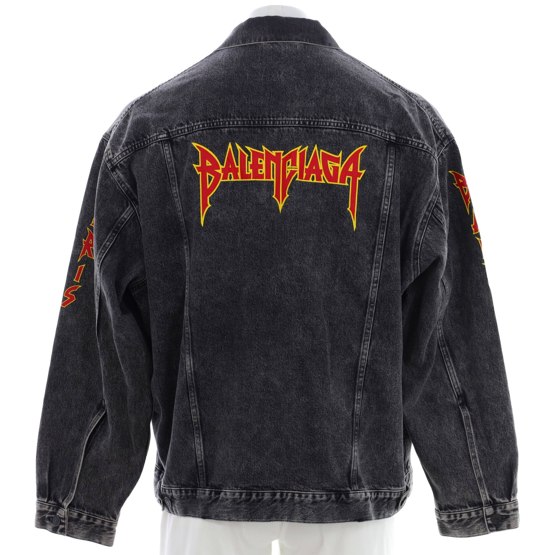 Men's Logo Oversized Jacket Denim