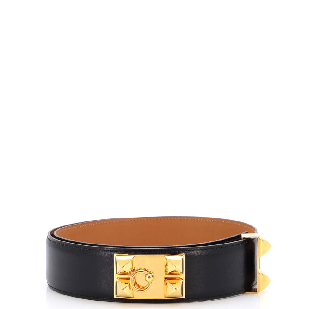 Collier de Chien Belt Leather Wide 70