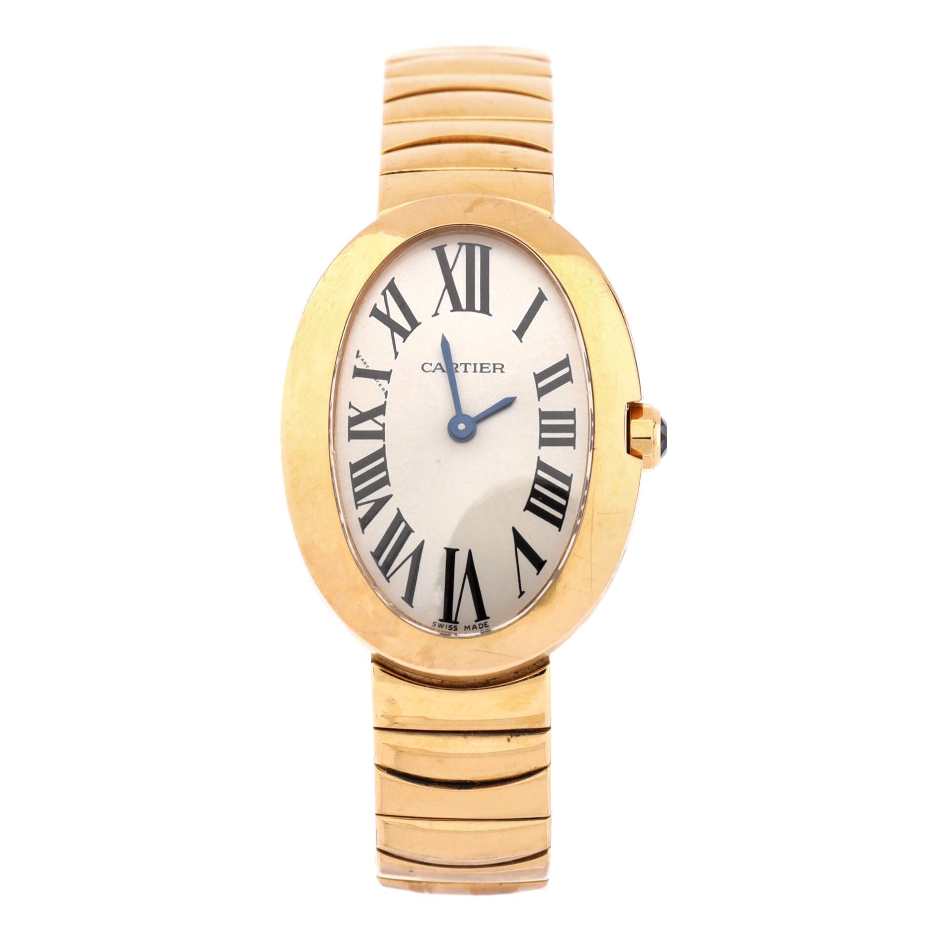 Baignoire Quartz Watch Yellow Gold 22