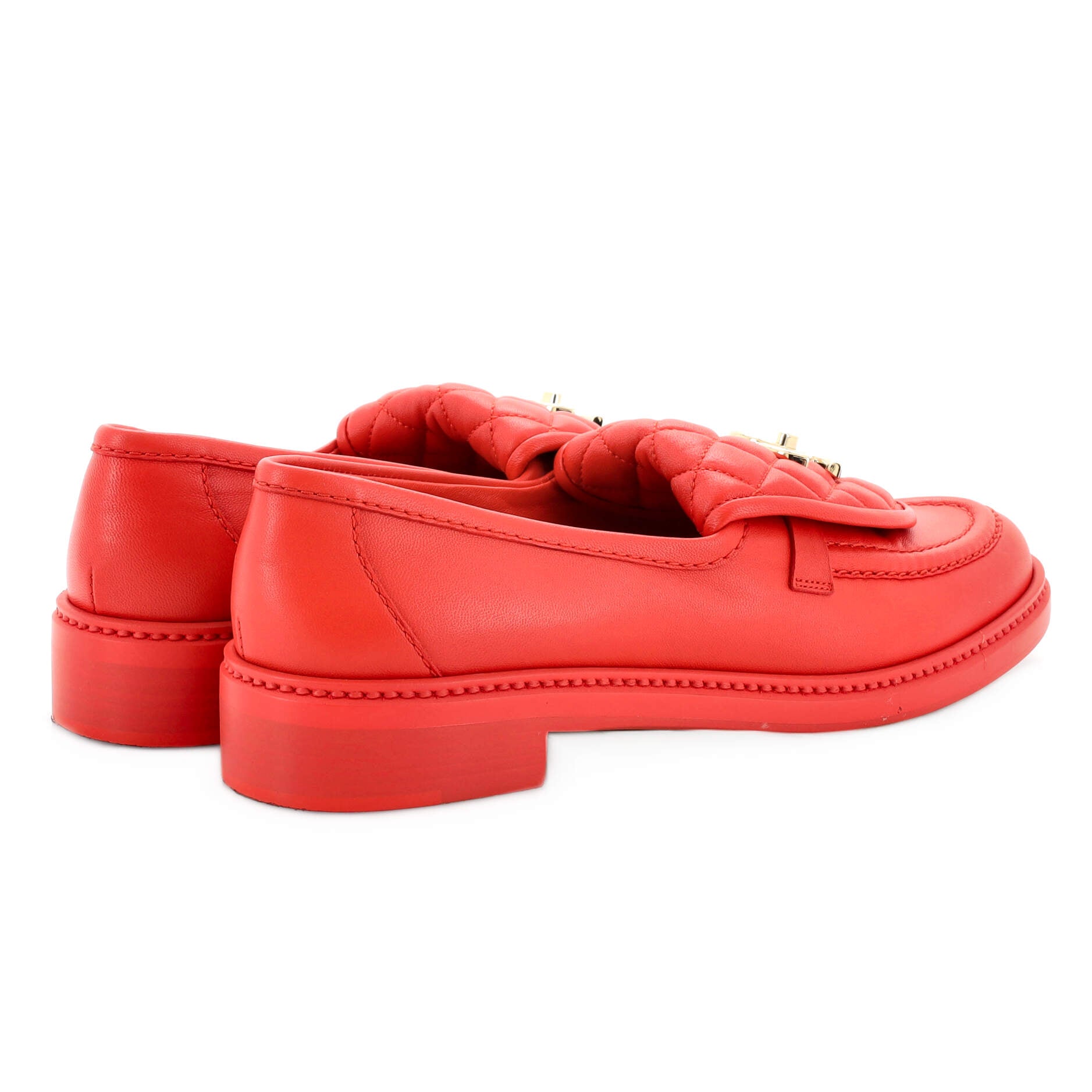 Women's CC Loafers Quilted Leather
