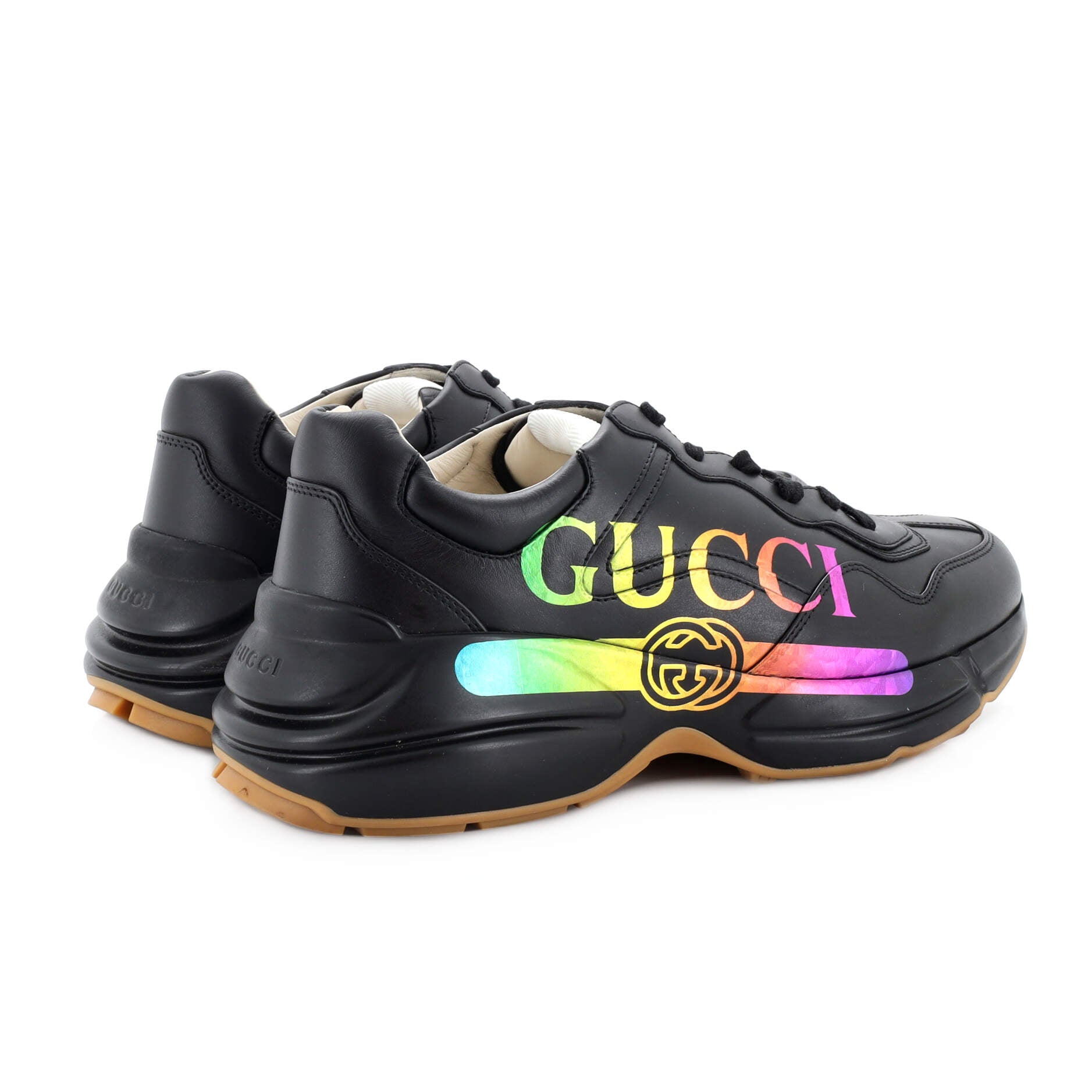 Rhyton Sneakers Printed Leather
