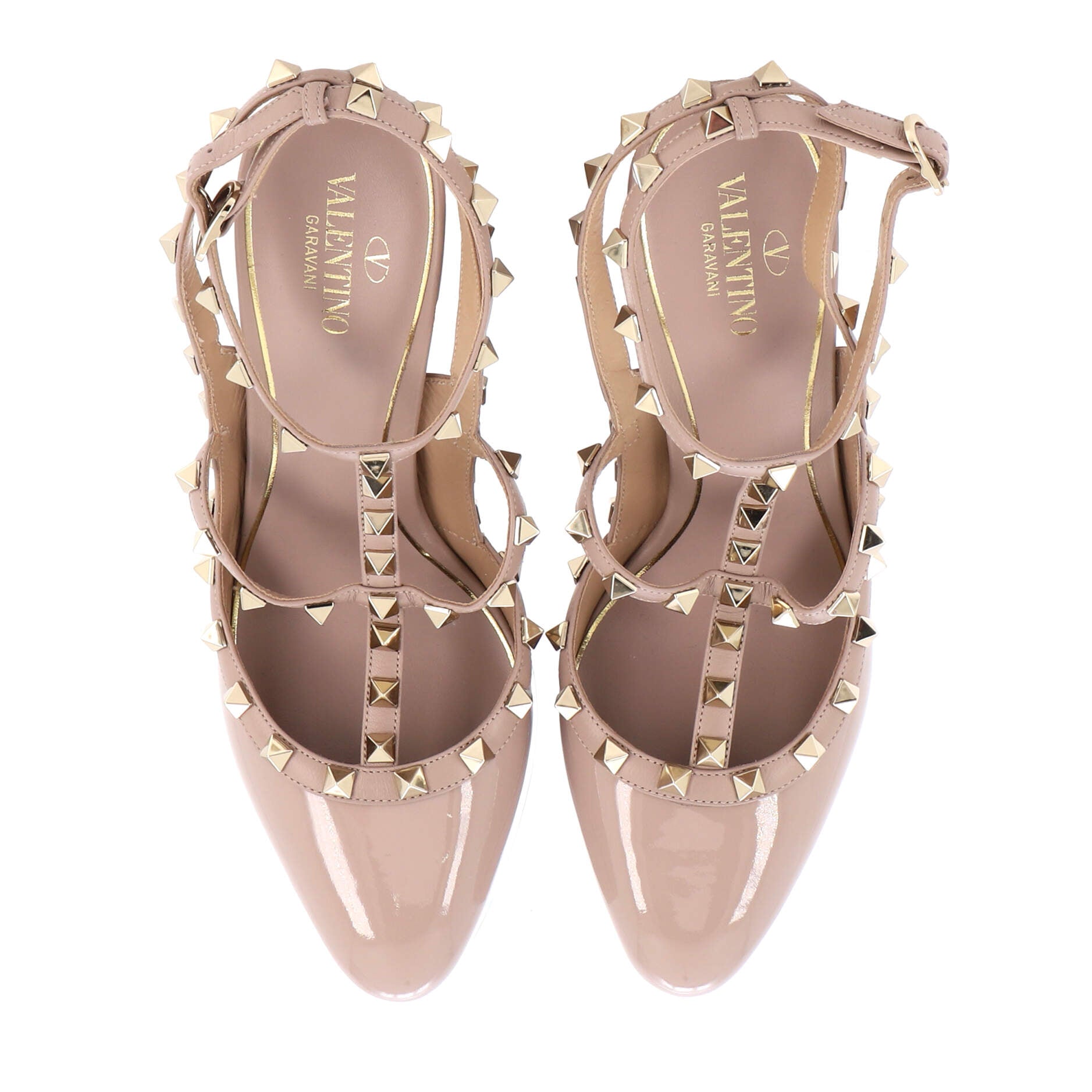 Women's Rockstud Platform Pumps Patent