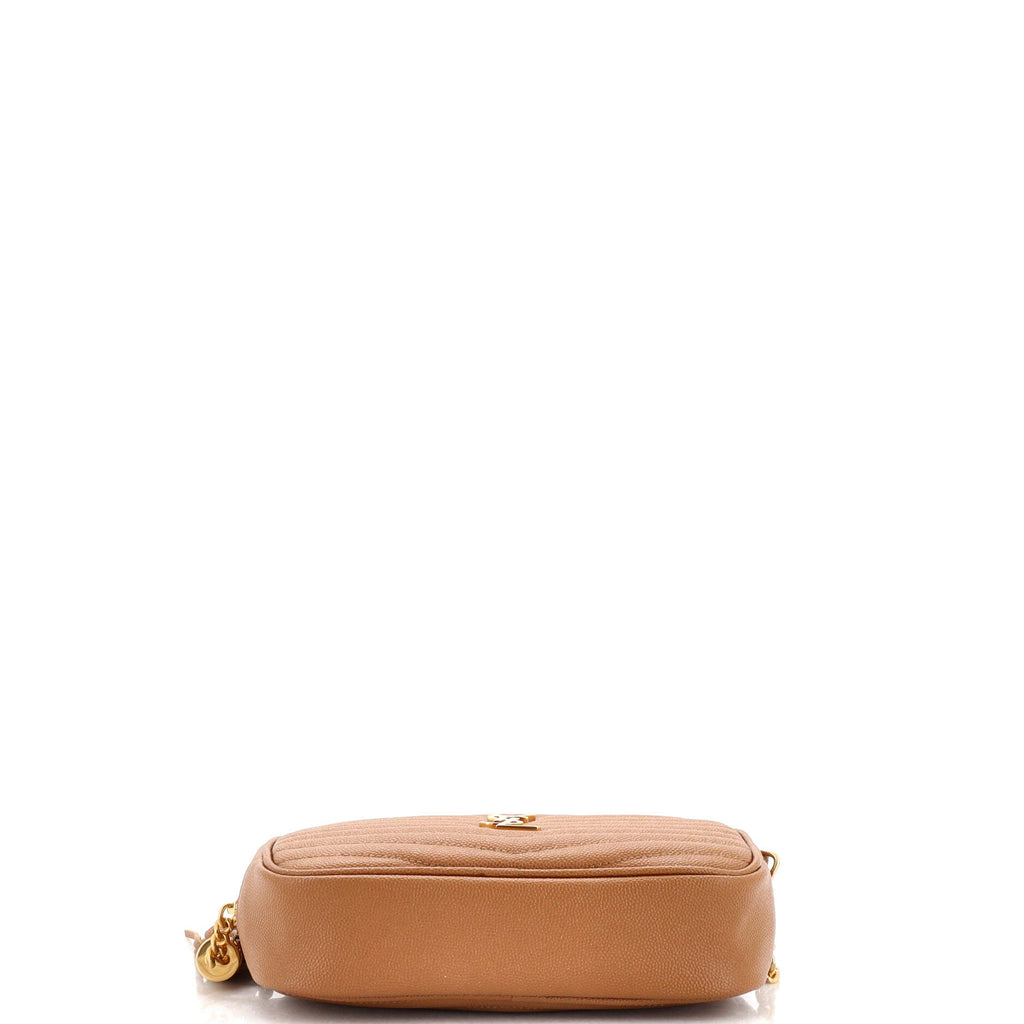 Lou Camera Bag Matelasse Chevron Leather Mini