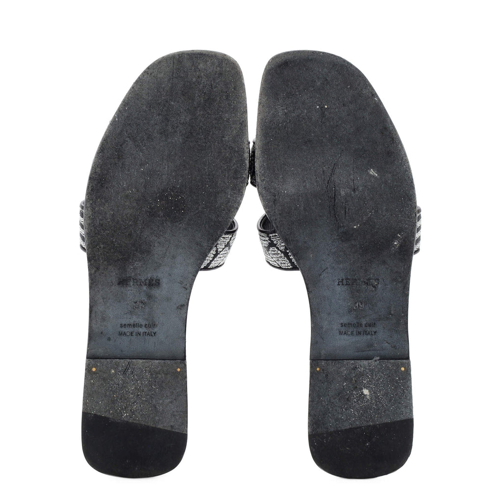 Women's Oran Sandals Embroidered Leather