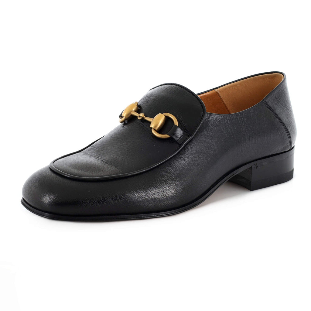 Women's Horsebit Mid-Heel Loafers Leather