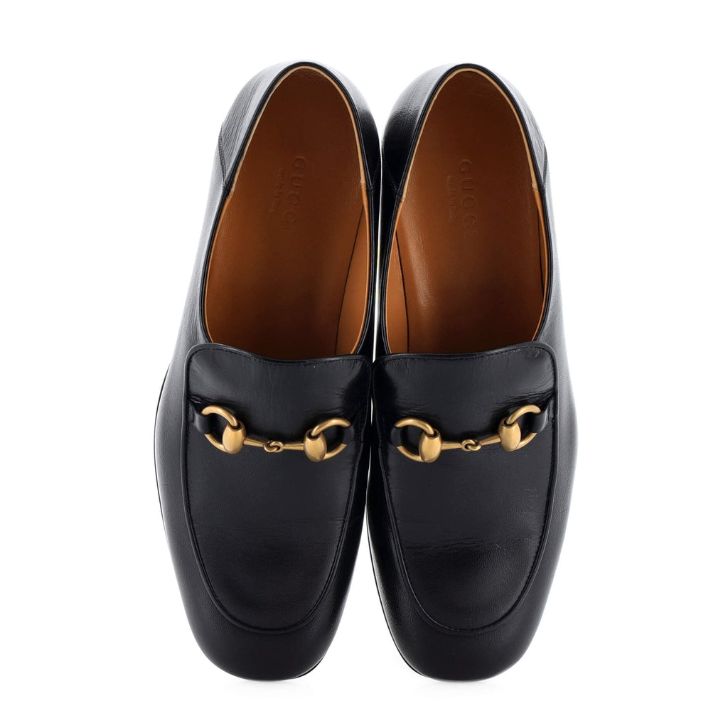 Women's Horsebit Mid-Heel Loafers Leather