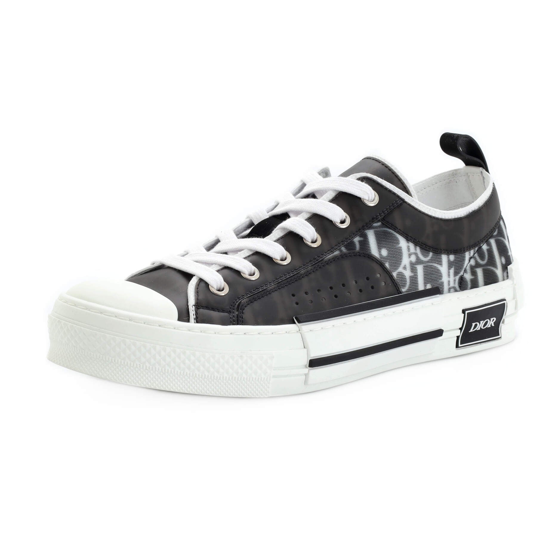 Men's B23 Low-Top Sneakers Oblique Coated Canvas