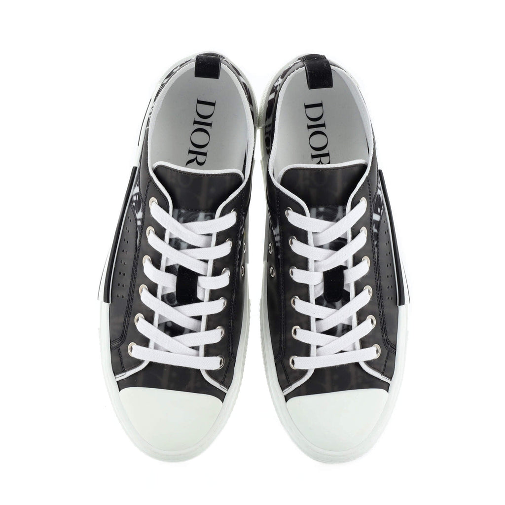 Men's B23 Low-Top Sneakers Oblique Coated Canvas