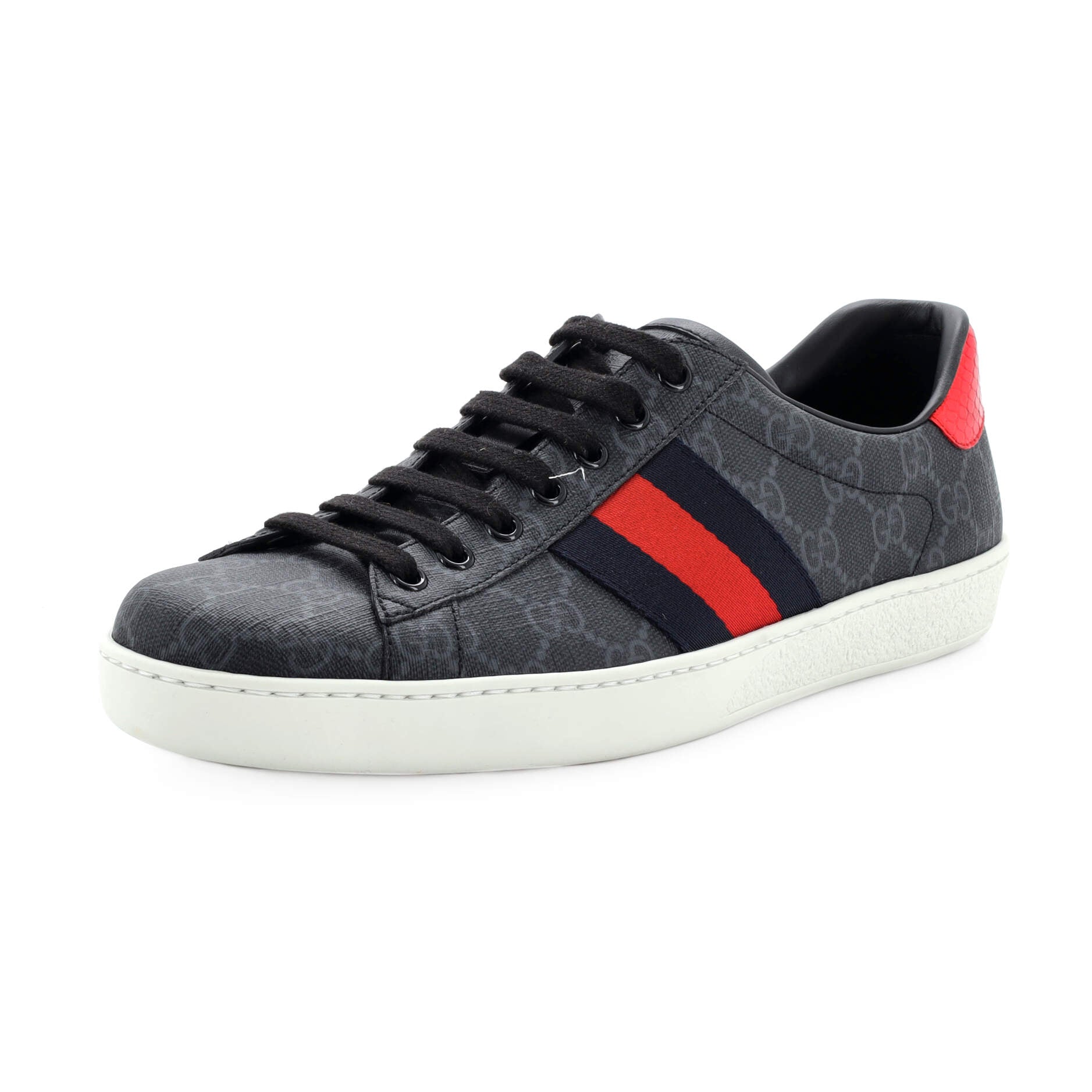 Ace Sneakers GG Coated Canvas