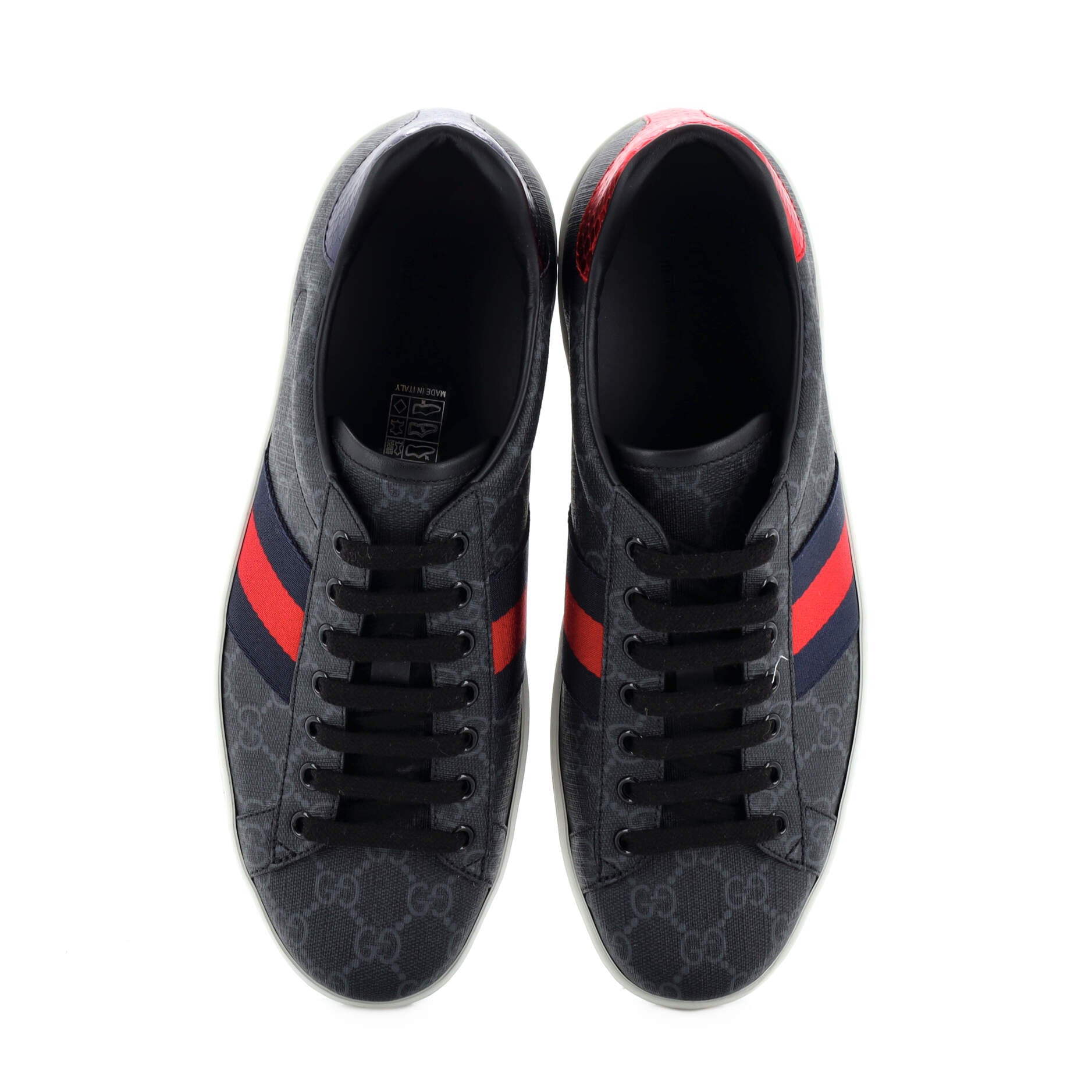 Ace Sneakers GG Coated Canvas