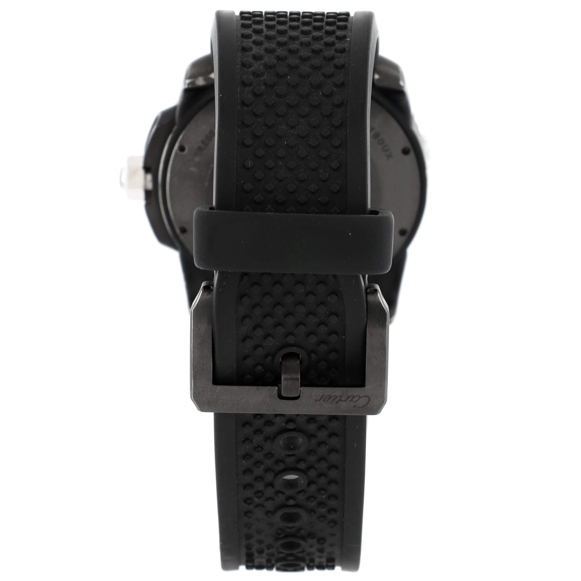 Calibre de Cartier Automatic Watch Stainless Steel and Rubber with Ceramic 42