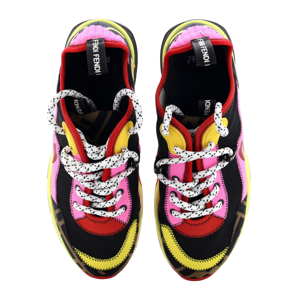Women's Low-Top FFreedom Sneakers Zucca Fabric, Mesh and Neoprene