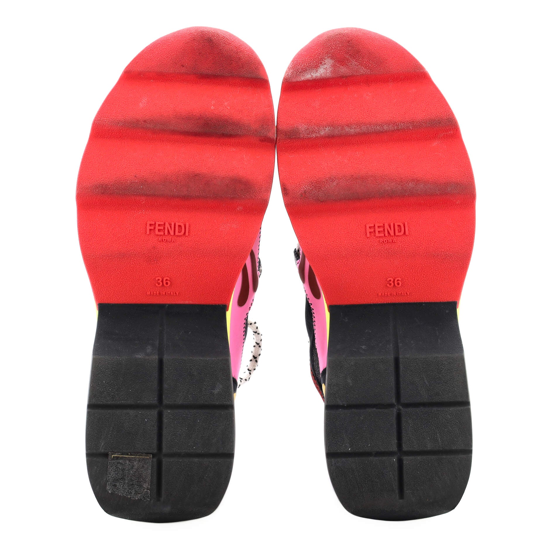 Women's Low-Top FFreedom Sneakers Zucca Fabric, Mesh and Neoprene