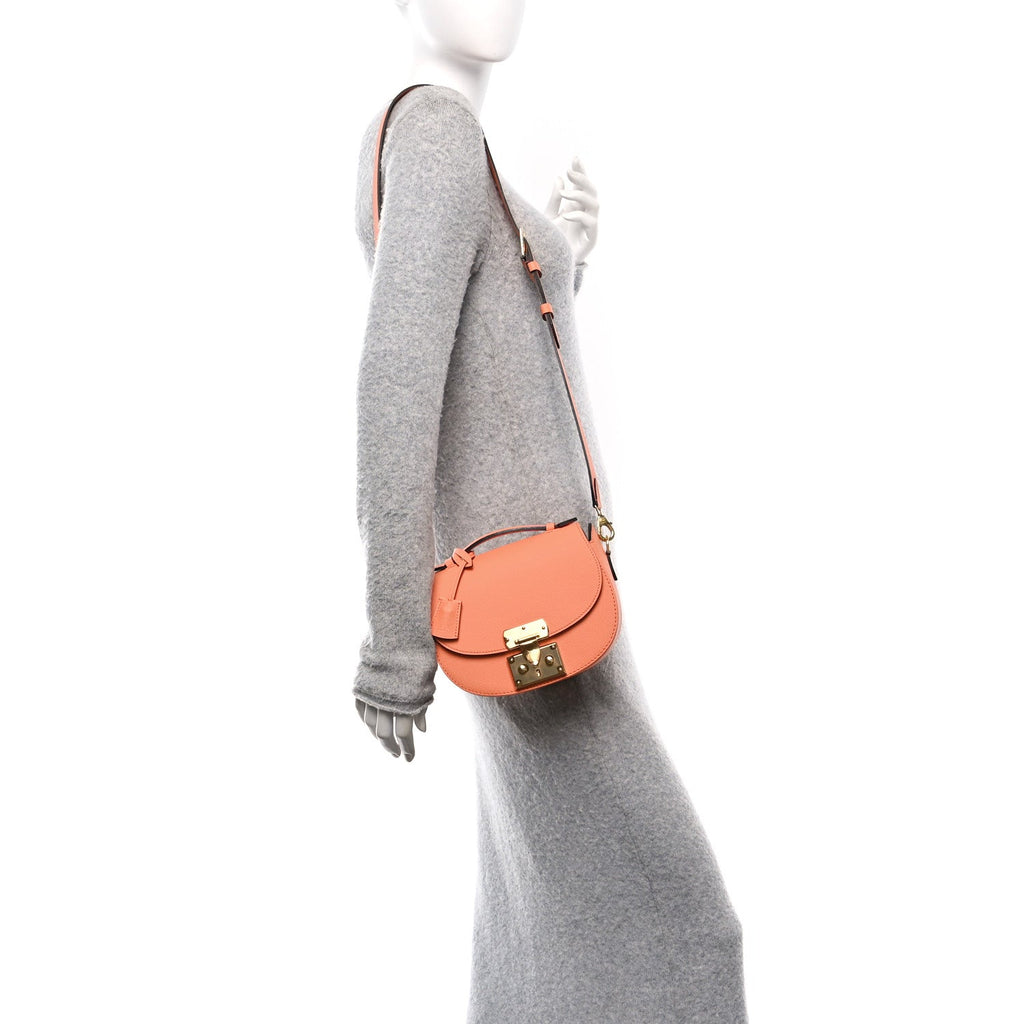 Carat Calfskin Flori PM Orange