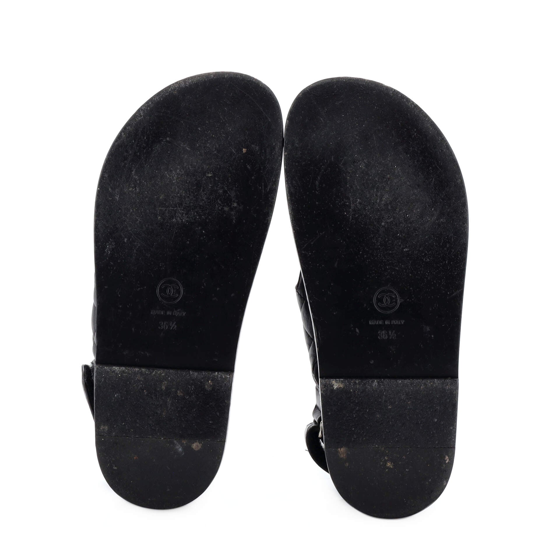 Women's Velcro Dad Sandals Quilted Leather