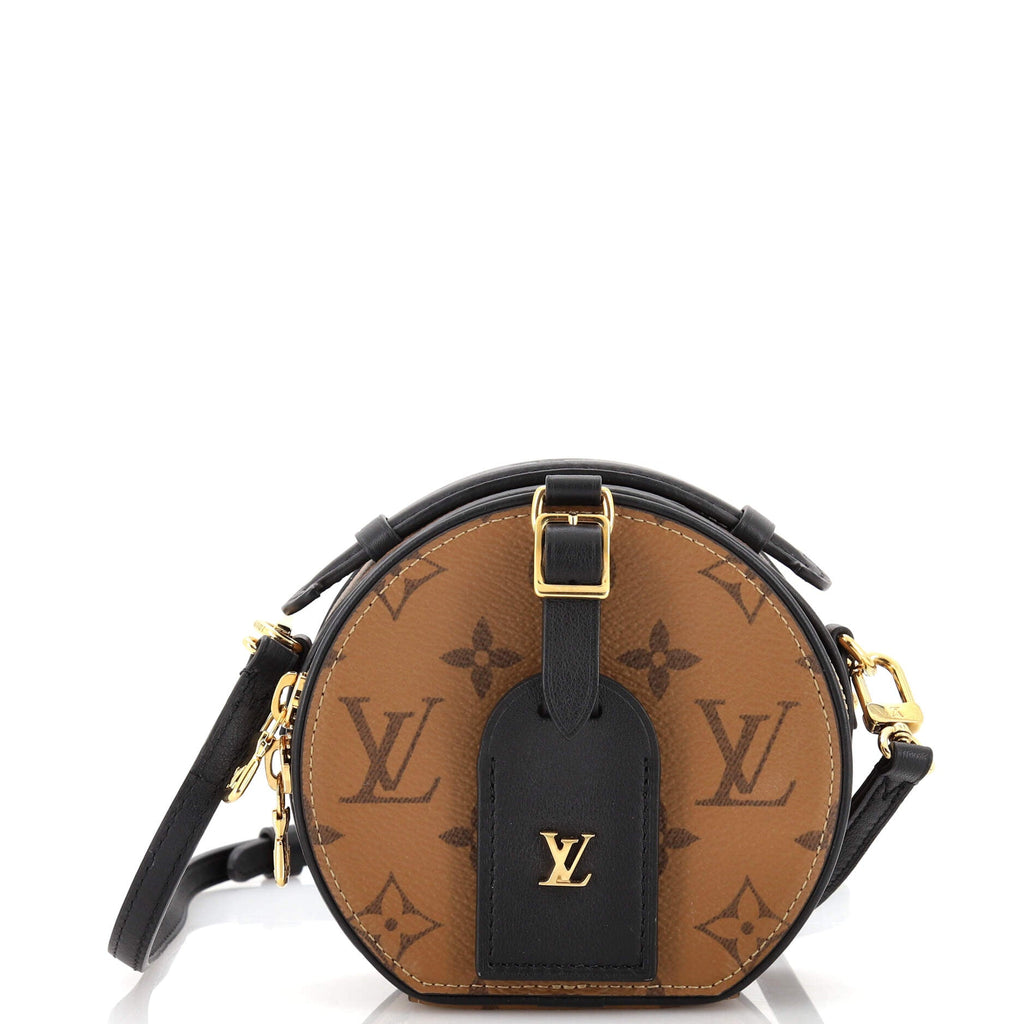 Mini Boite Chapeau Bag Reverse Monogram Canvas
