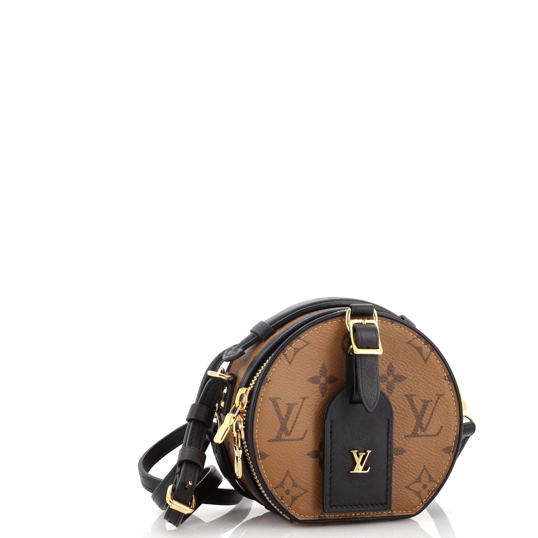 Mini Boite Chapeau Bag Reverse Monogram Canvas