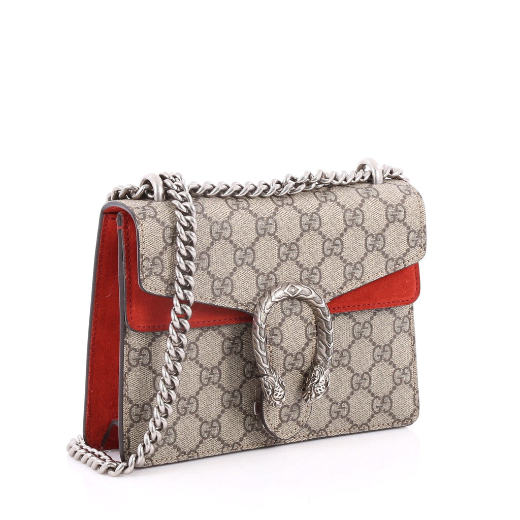 Dionysus Handbag GG Coated Canvas Mini