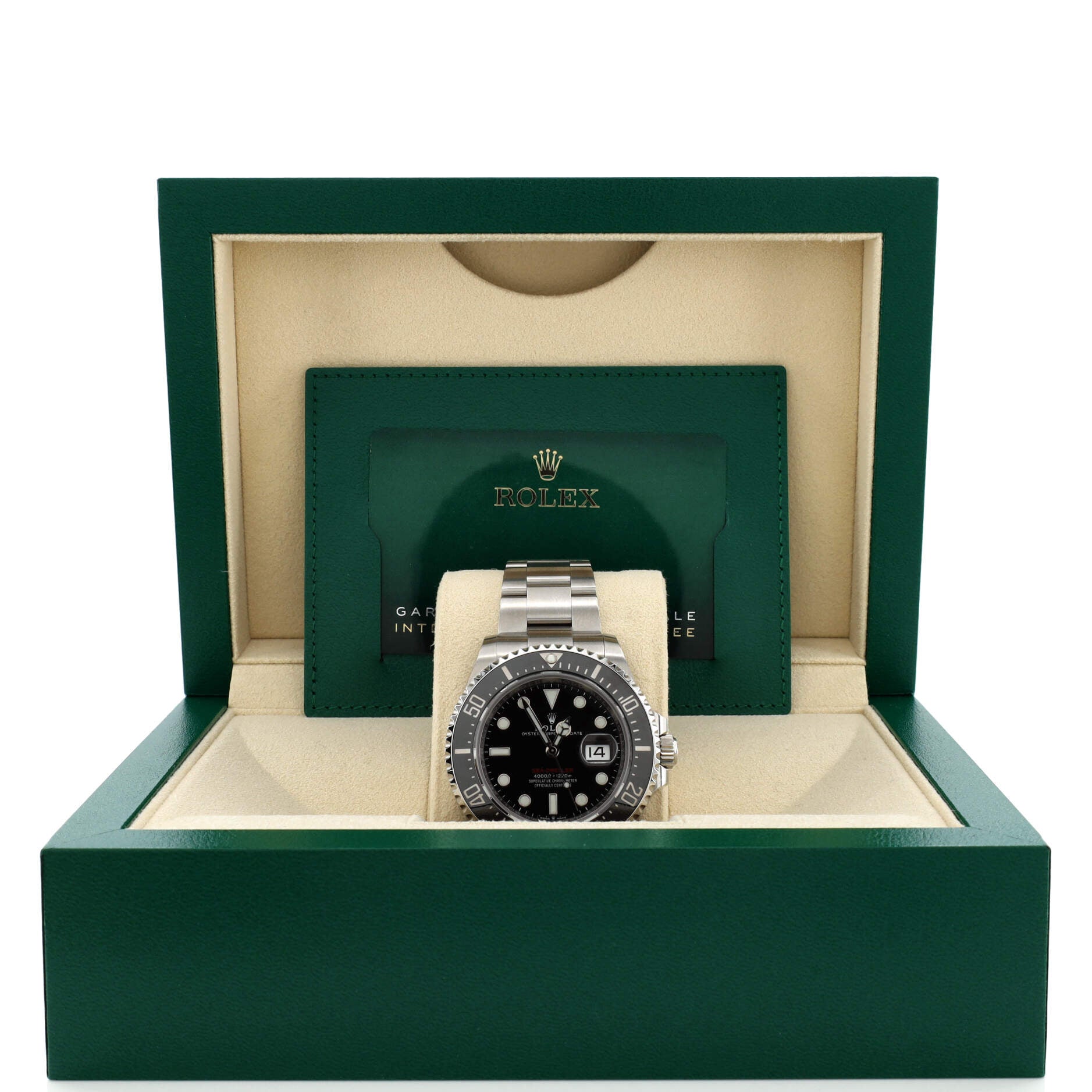Oyster Perpetual Sea-Dweller Automatic Watch Stainless Steel and Cerachrom 43