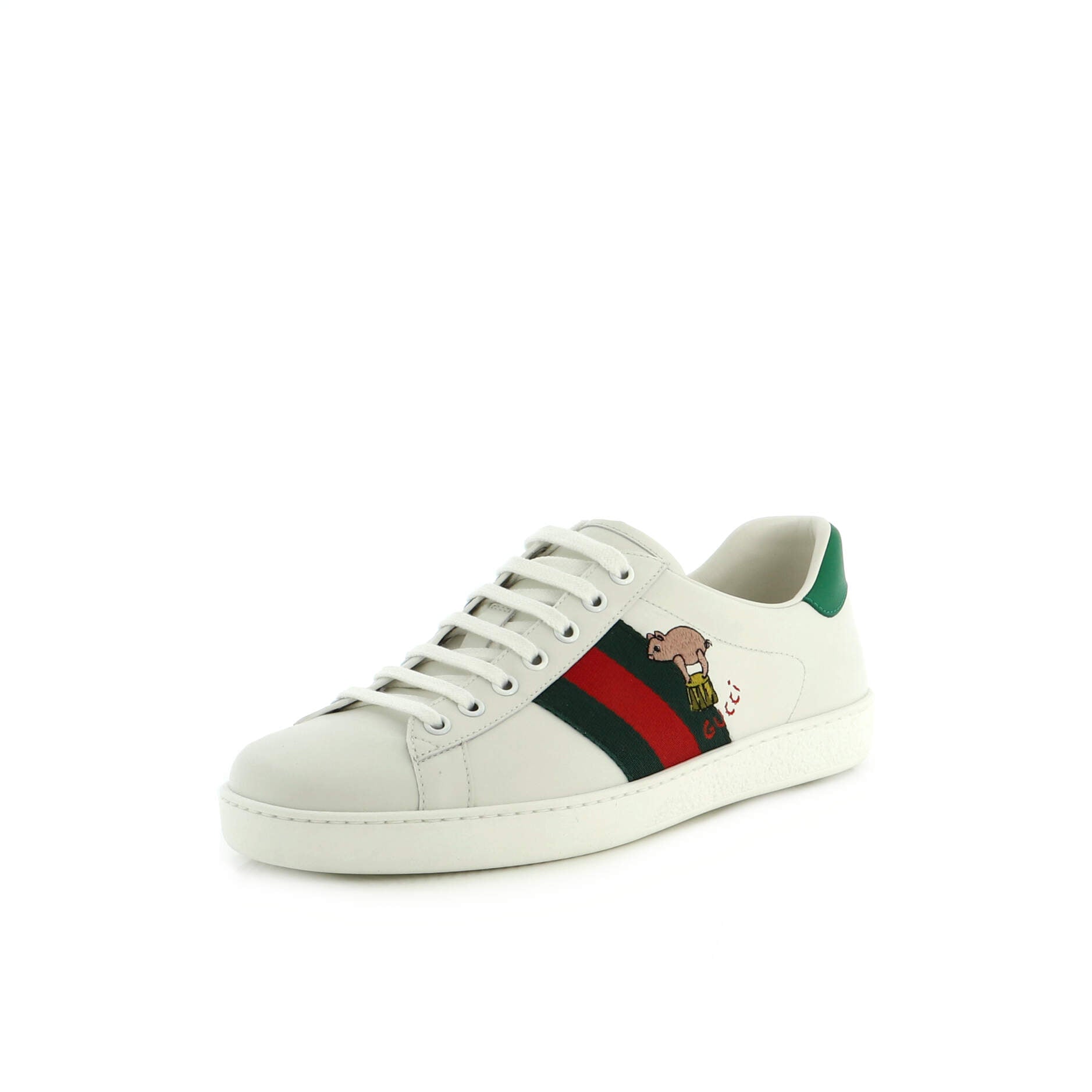 Ace Sneakers Embroidered Leather