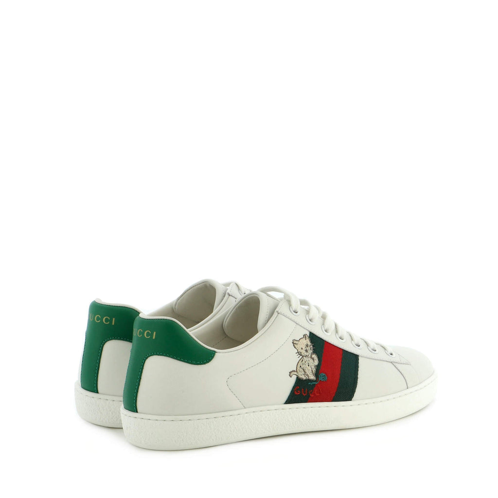 Ace Sneakers Embroidered Leather