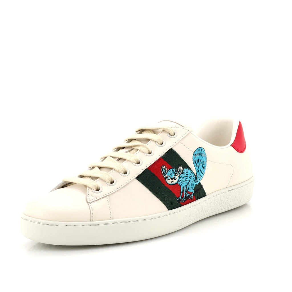 Freya Hartas Ace Sneakers Embroidered Leather