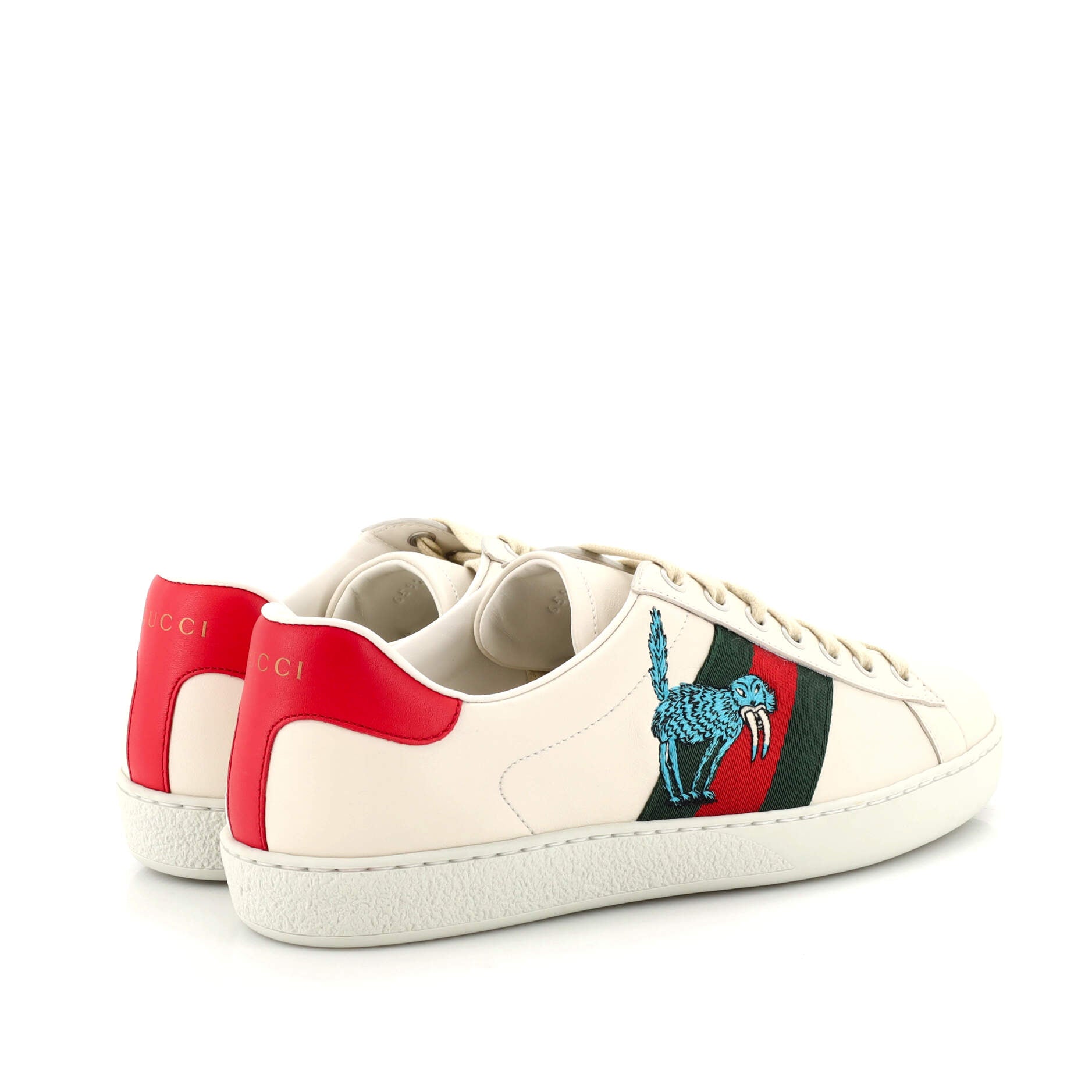 Freya Hartas Ace Sneakers Embroidered Leather