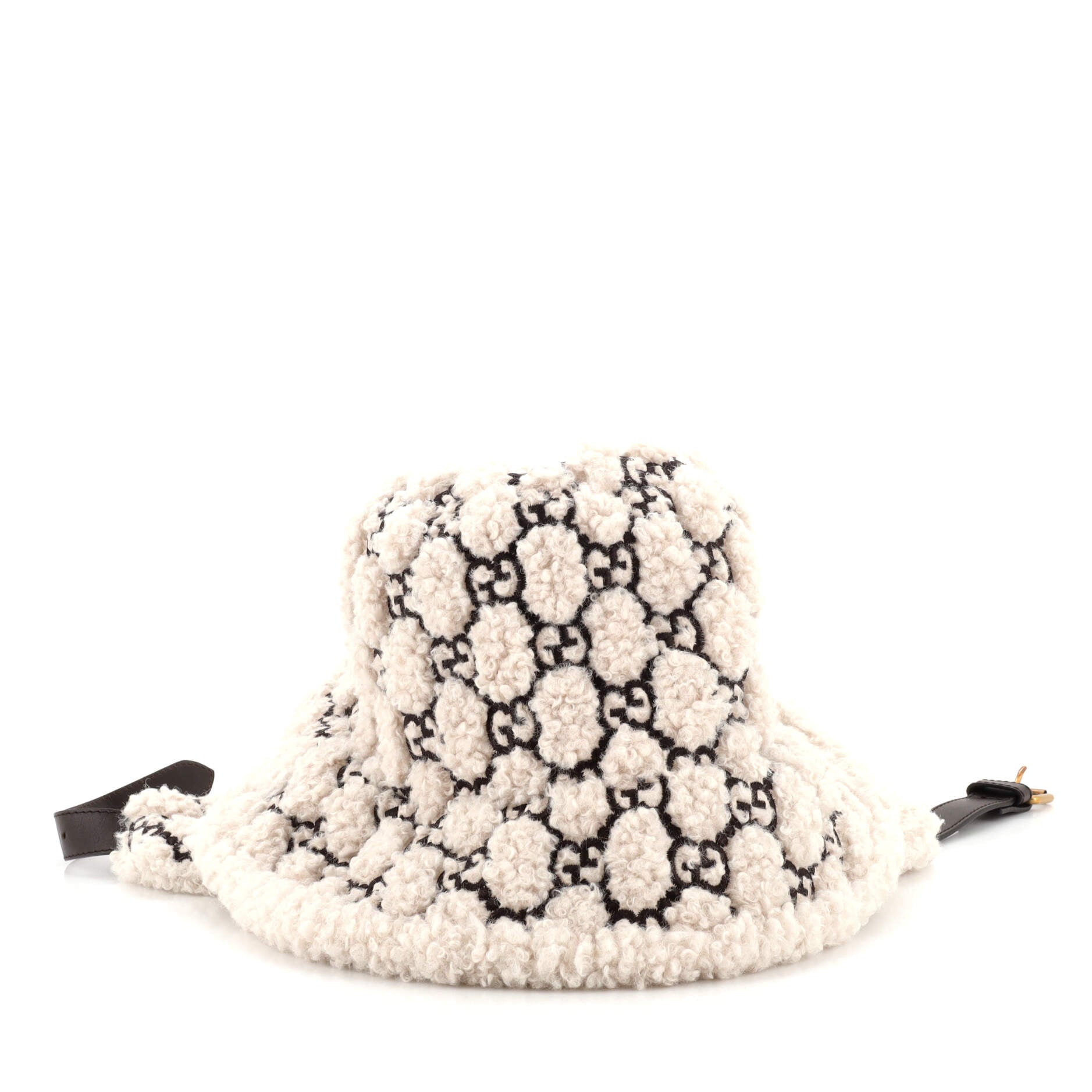 Bucket Hat GG Faux Fur