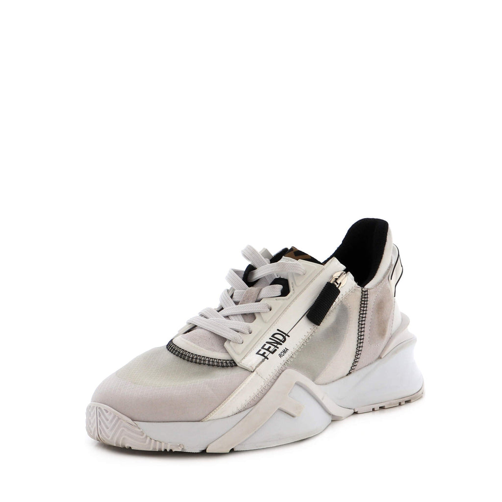 Women's Flow Low-Top Sneakers Mixed Materials