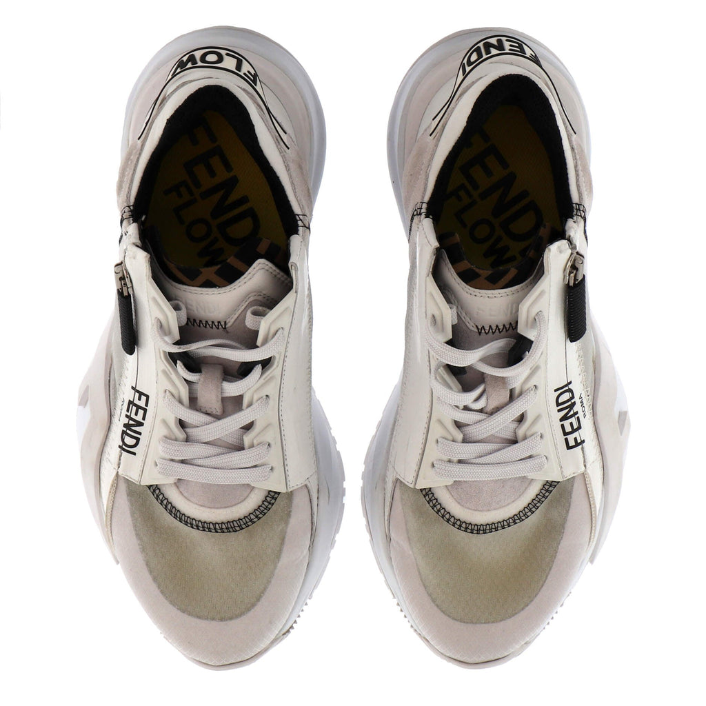 Women's Flow Low-Top Sneakers Mixed Materials