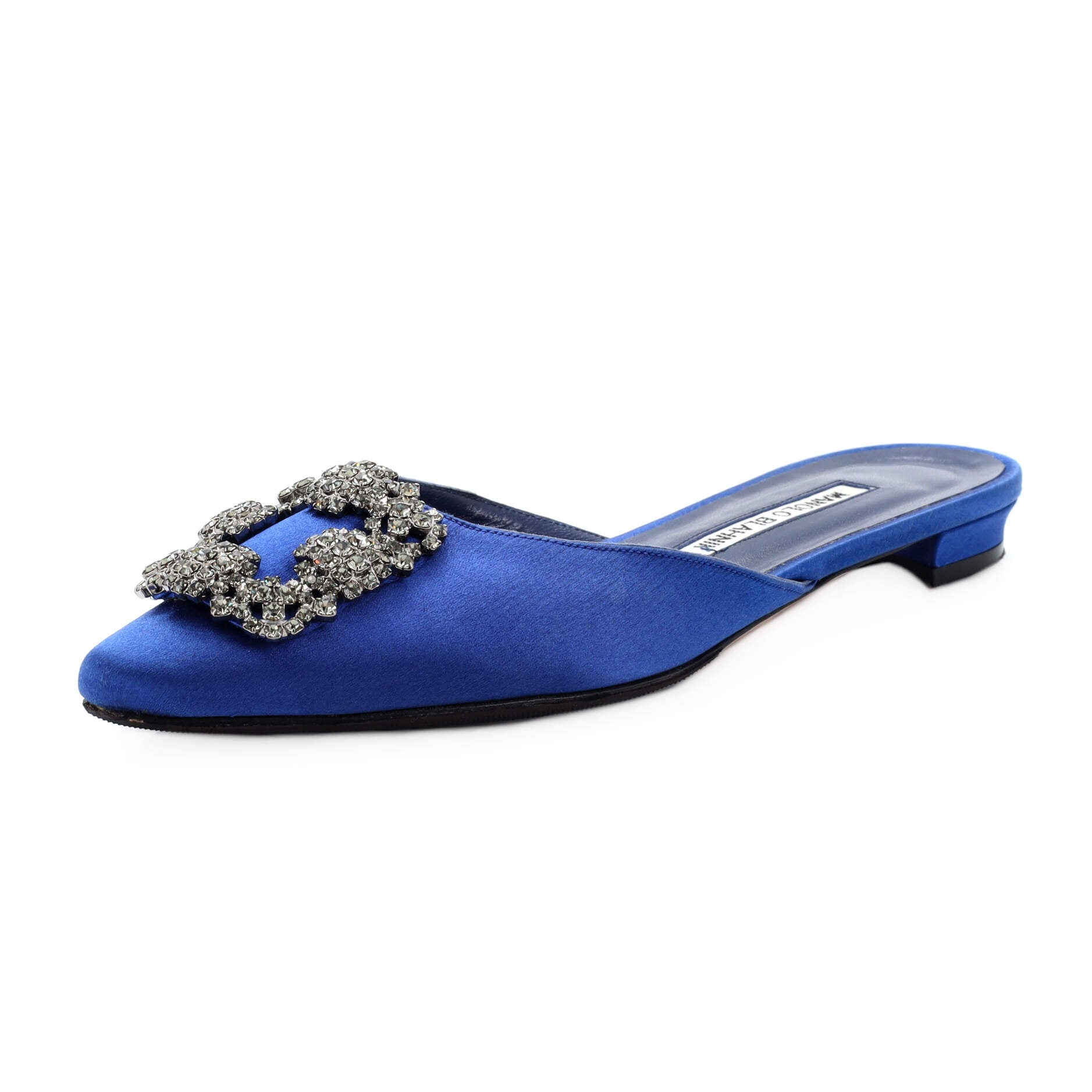 Women's Hangisi Flat Mules Satin
