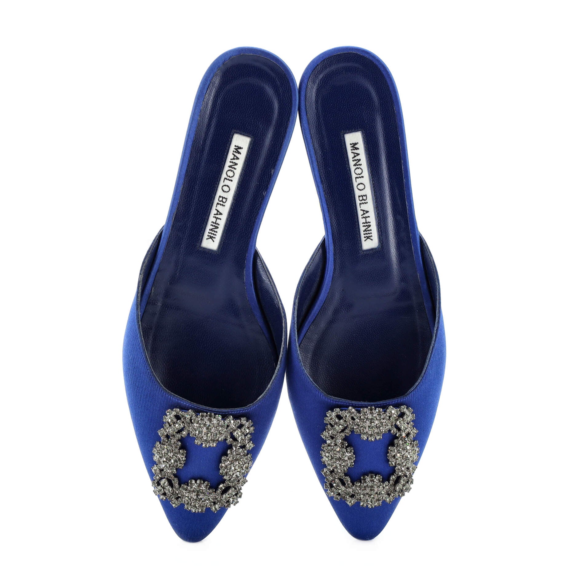 Women's Hangisi Flat Mules Satin